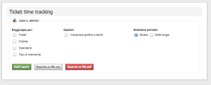 ticket time tracking report help desk software