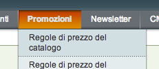 magento promozini regole prezzo catalogo