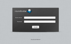 Fai login nella webmail Roundcube Fai login nella webmail Roundcube